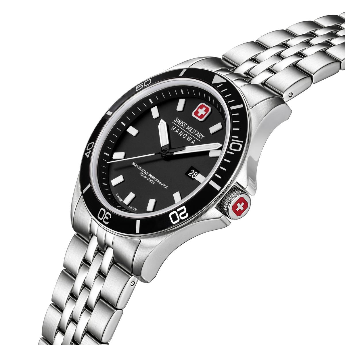 Reloj Hombre Swiss Military Plateado SMWGH0008501