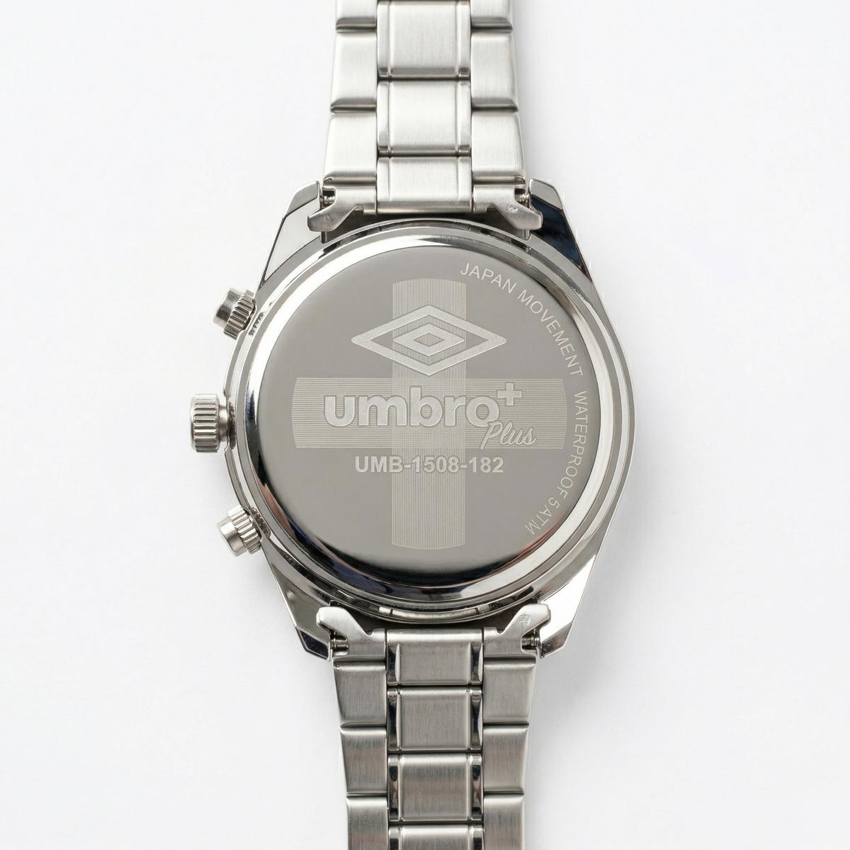 Reloj Análogo Hombre Umbro Plus Plateado UMBP-1500-182