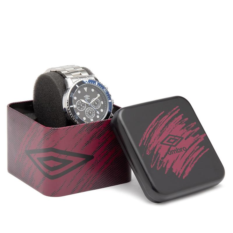 Reloj Umbro Plus UMBP-4000-3 Plateado Hombre