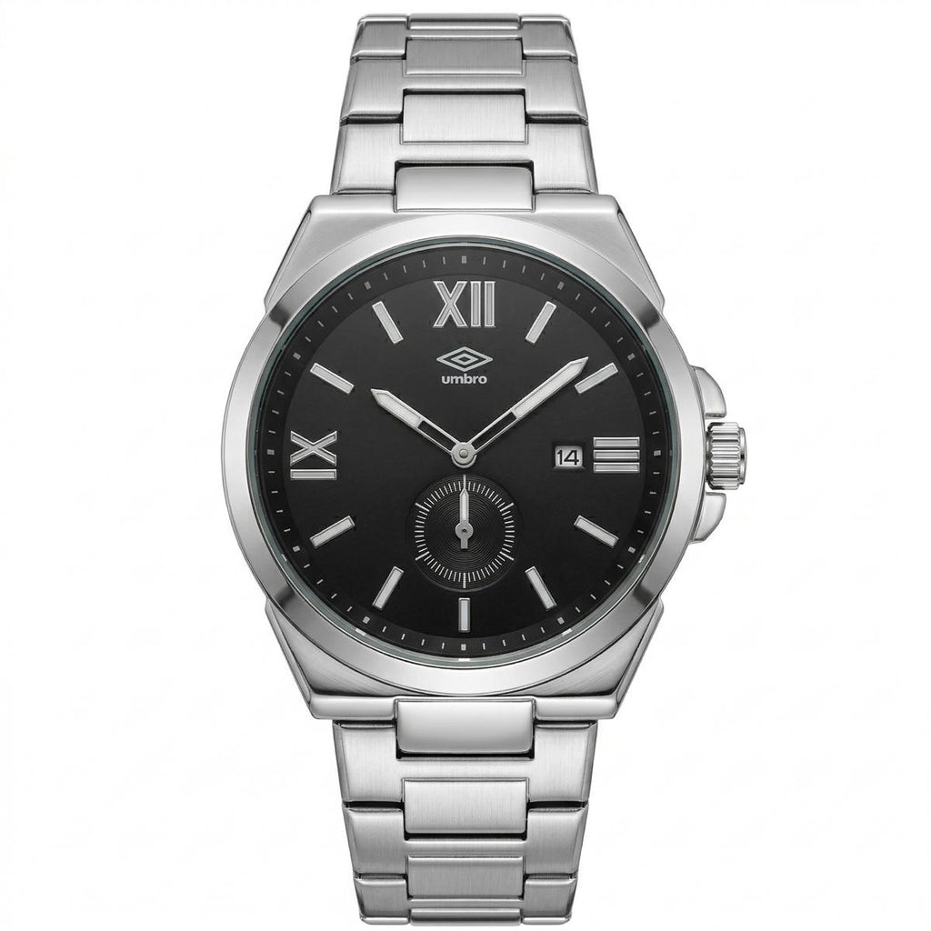 Reloj Análogo Hombre Umbro Plus Plateado UMBP-1500-210