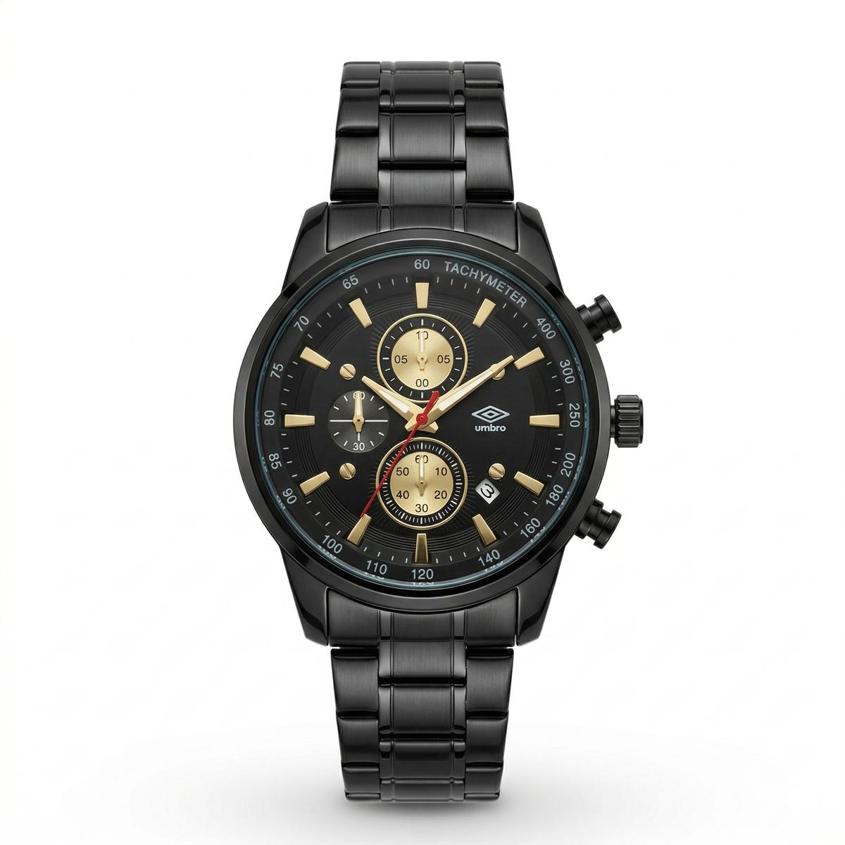 Reloj Análogo Hombre Umbro Plus Negro UMBP-1500-177