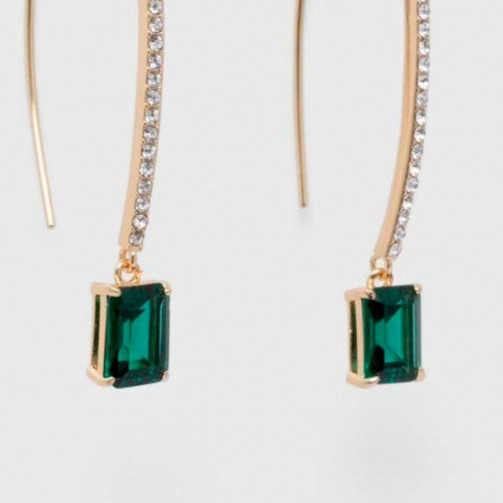 Aros Colgantes Ralph Lauren Verde Mujer 14G00659