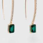 Aros Colgantes Ralph Lauren Verde Mujer 14G00659