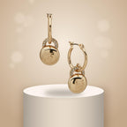 Aros Mujer Donna Karan New York Dorado 04G00948
