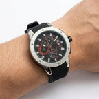 Reloj Análogo Hombre Umbro Plus Negro UMBP-1500-98