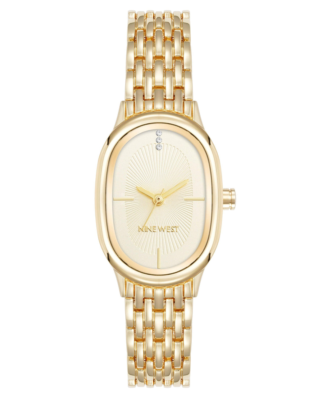 Reloj Análogo Mujer Nine West Dorado NW-3338CHGB