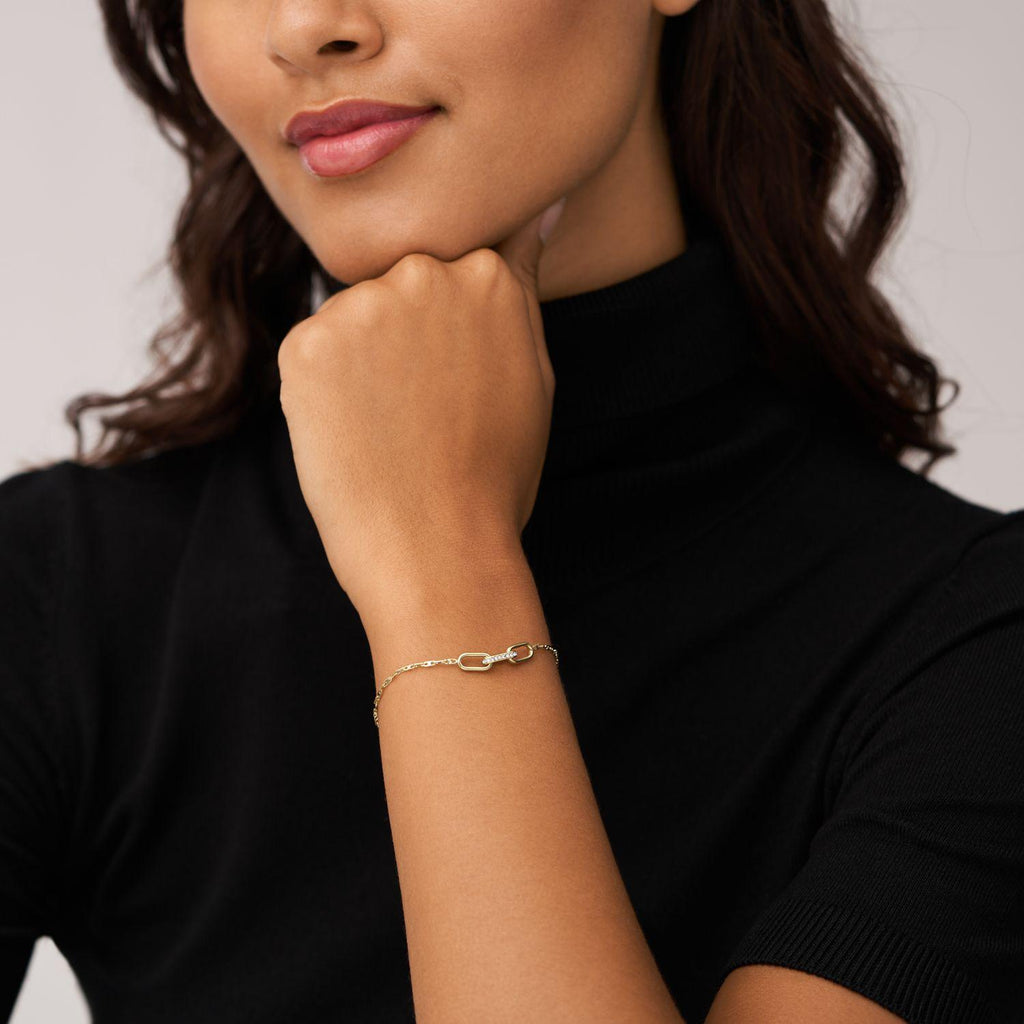 Pulsera Fossil Dorado Mujer JF04525710