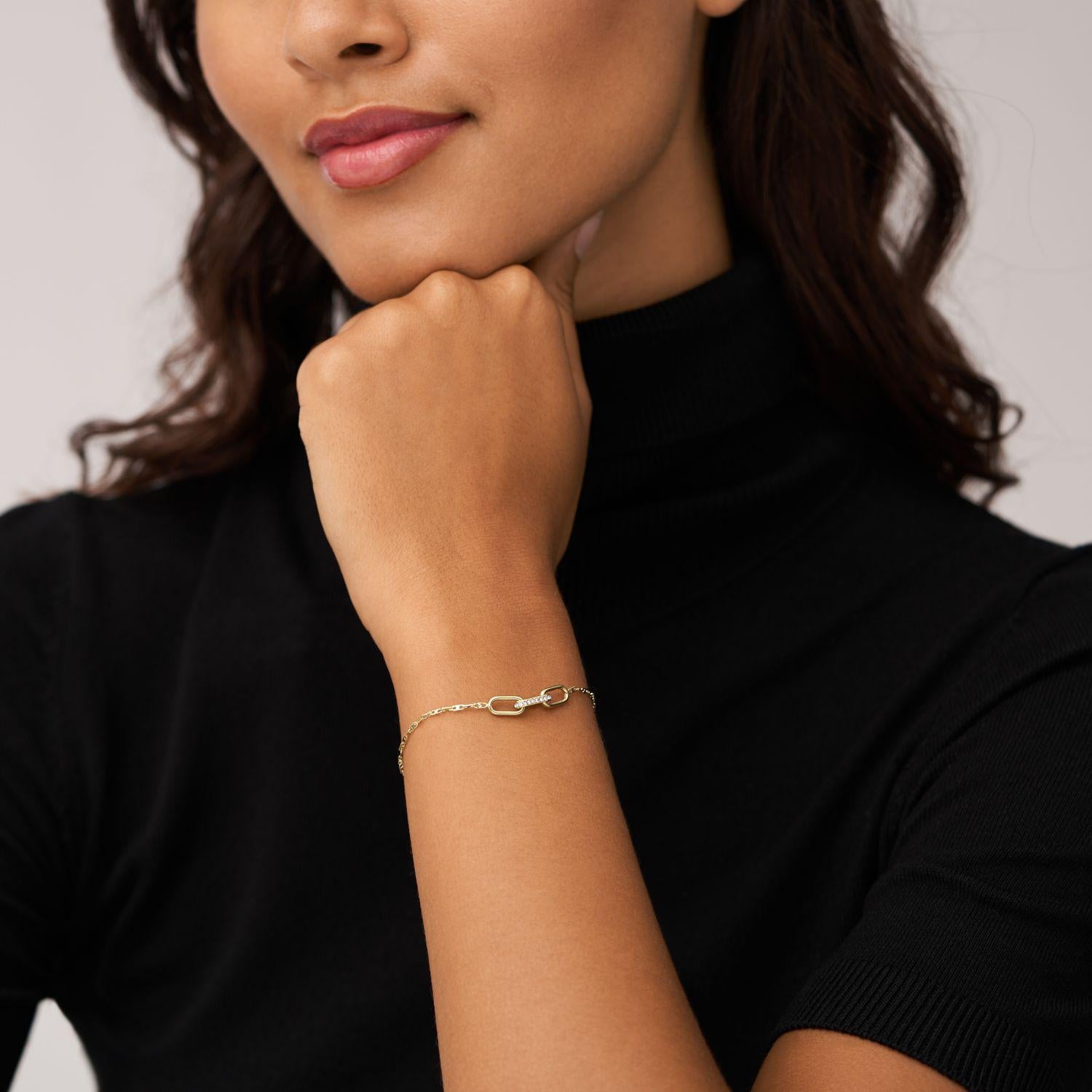 Pulsera Fossil Dorado Mujer JF04525710