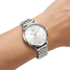 Reloj Análogo Mujer 19V69 Italia Plateado -129