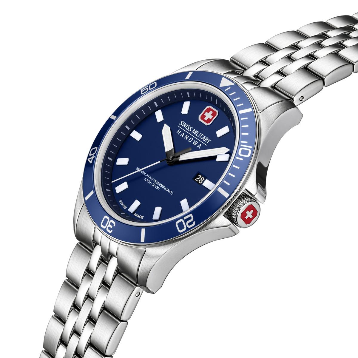 Reloj Hombre Swiss Military Plateado SMWGH0008502