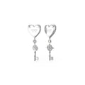 Aros Guess Plateados