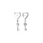 Aros Guess Plateados