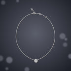 Collar Morning Grace Mujer Guess Plateado