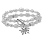 Pulsera Anne Klein Plateado Mujer 01B00535