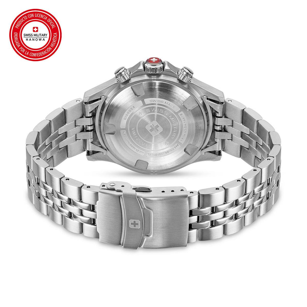 Reloj  Hombre Swiss Military Hanowa Plateado SMWGI0003403