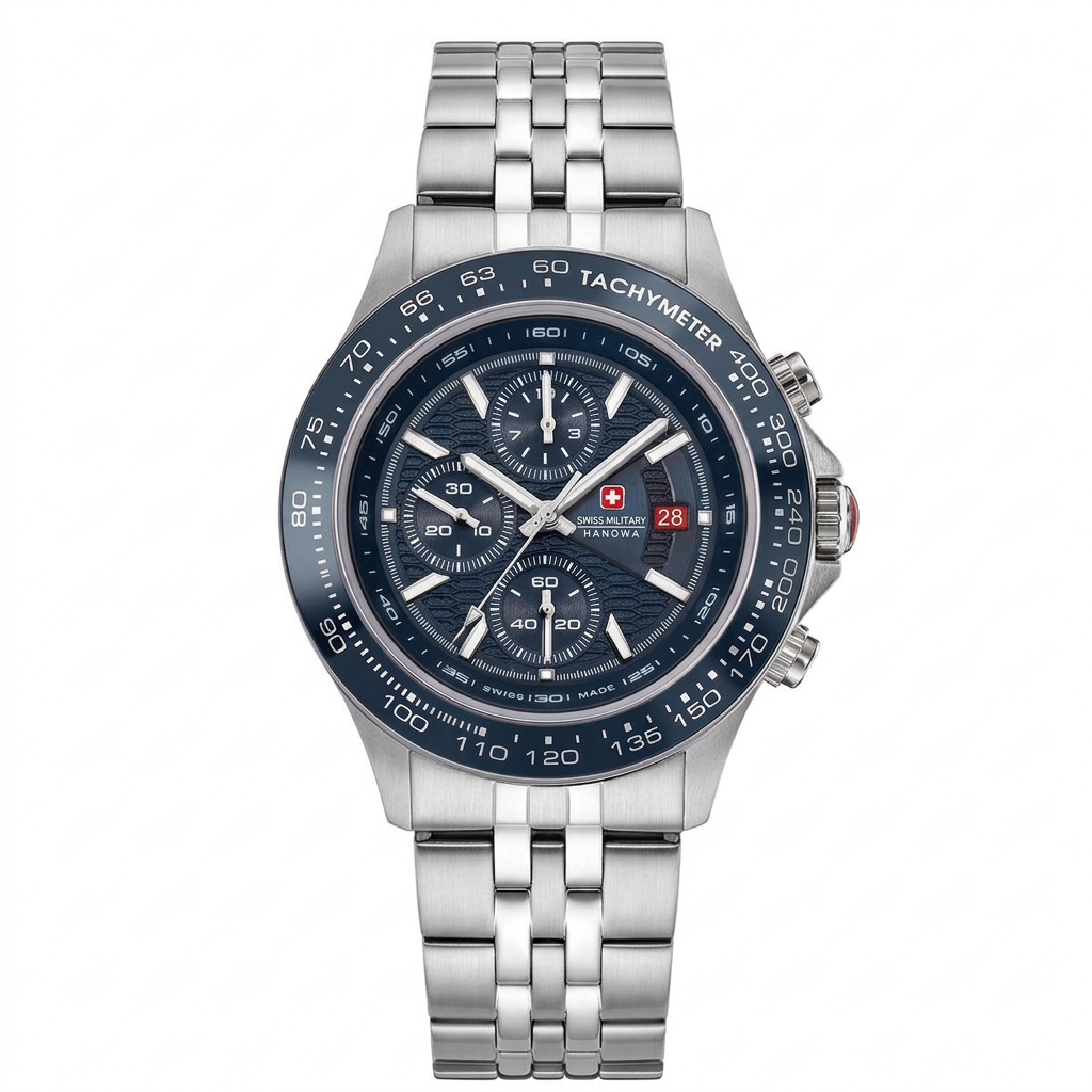 Reloj  Hombre Swiss Military Hanowa Plateado SMWGI0003403