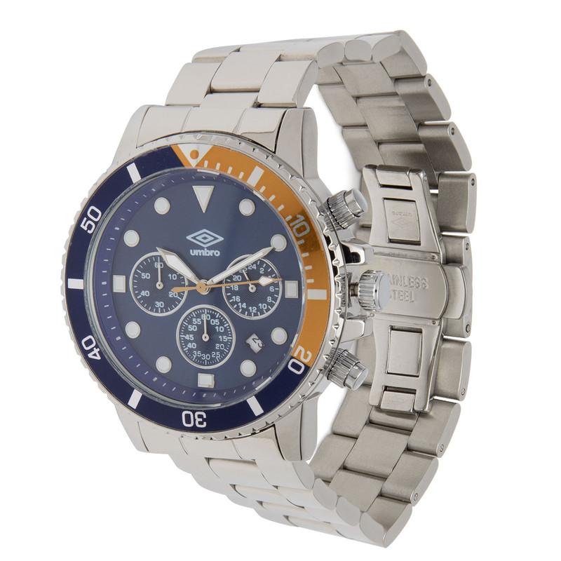 Reloj Umbro Plus UMBP-4000-5 Plateado Hombre