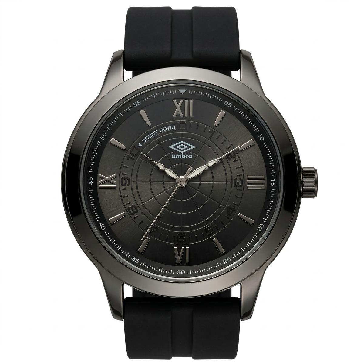 Reloj Análogo Hombre Umbro Plus Negro UMBP-1500-149