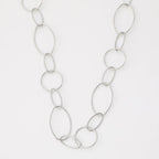 Collar 19V69 Italia Plateado Mujer STNE600