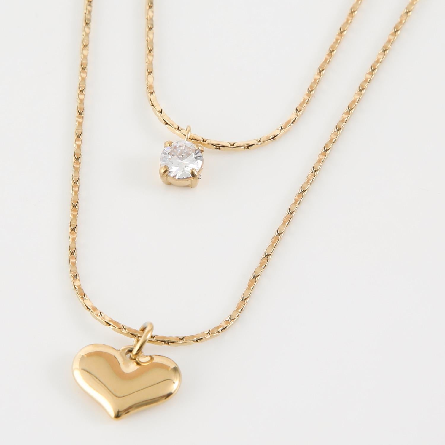 Collar 19V69 Italia Dorado STNE060