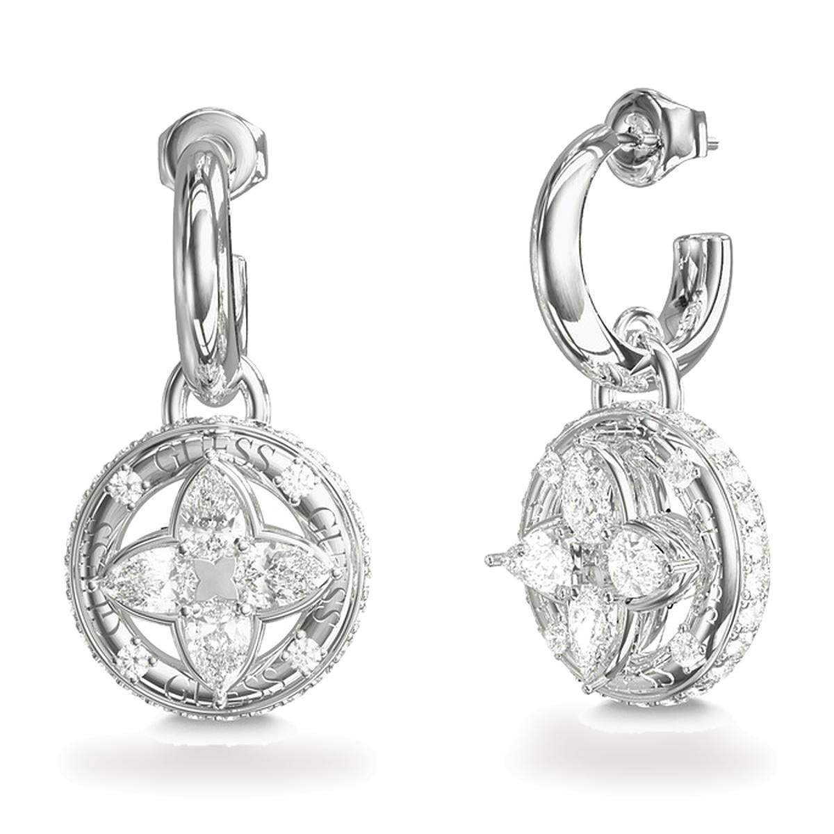 Aros Mujer Guess Plateado Jube06463Jwrht/U