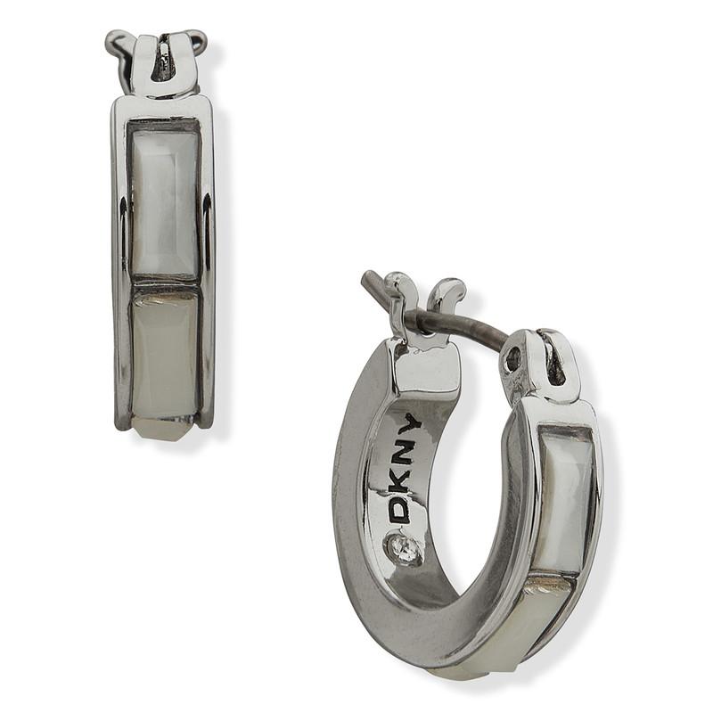 Aros Mujer Donna Karan New York Plateado 04G00731