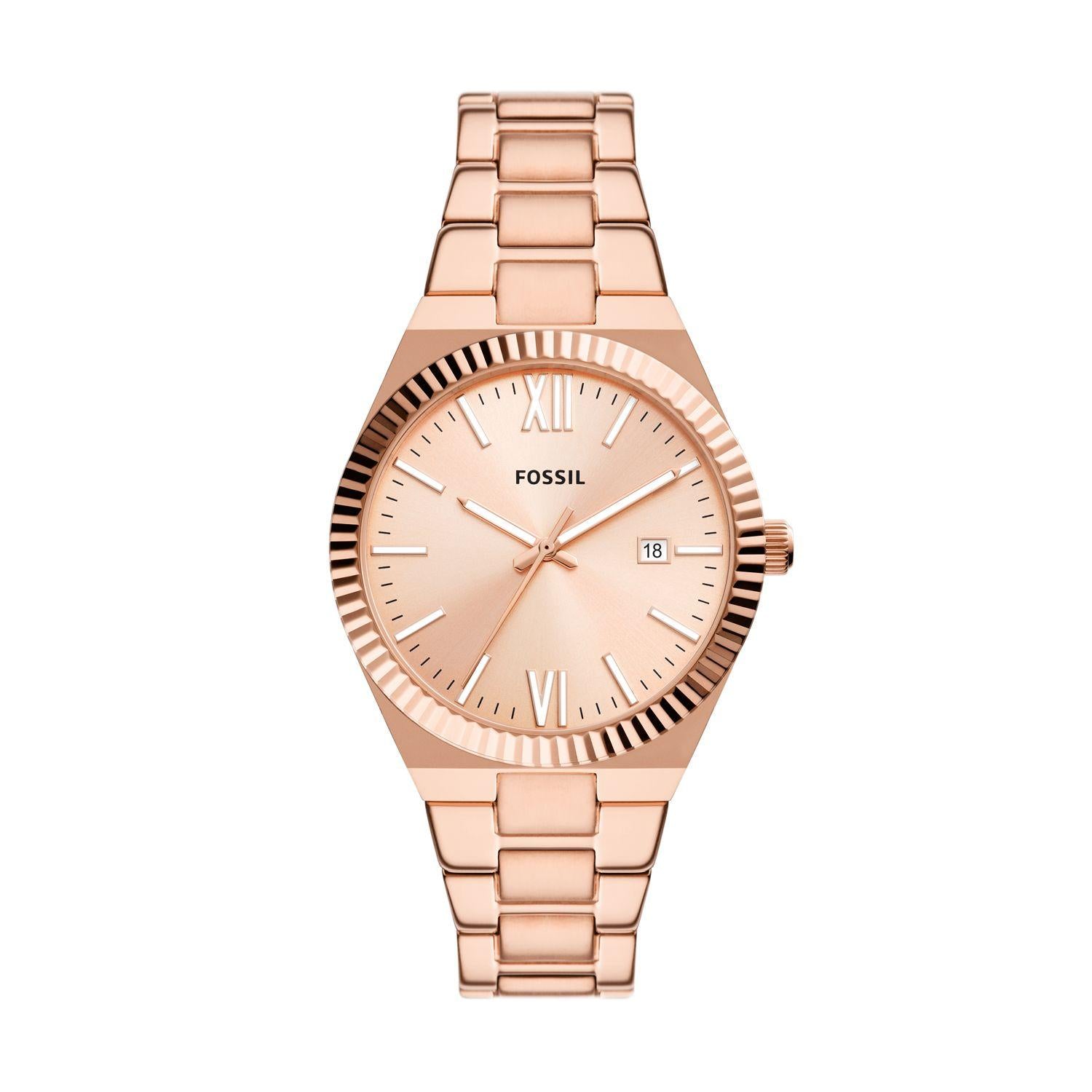 Reloj Fossil ES5258 Oro rosa Mujer
