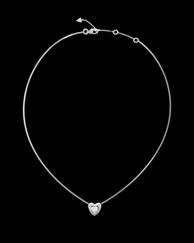 Collar Mujer Guess Plateado Jubn06016Jwrht/U