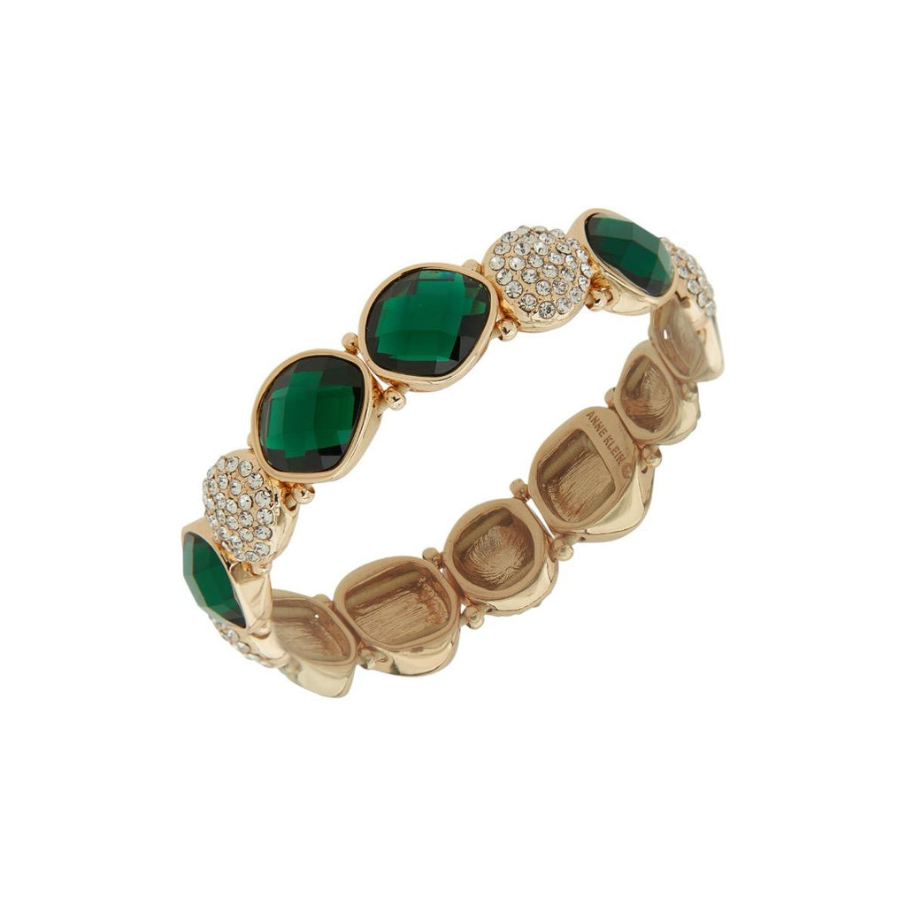 Pulsera Anne Klein Dorado y Verde 01B00876