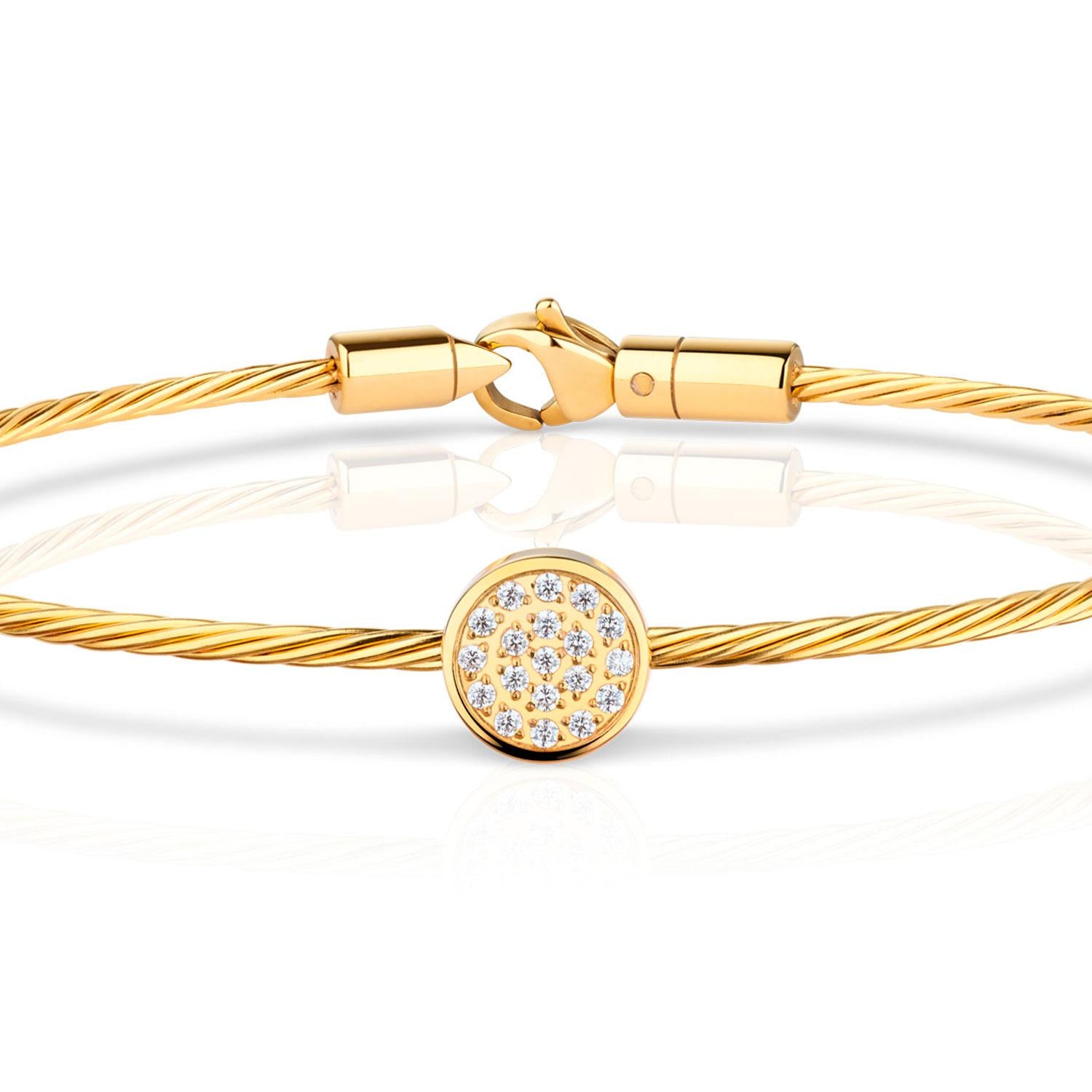 Pulsera Bering Dorado Mujer