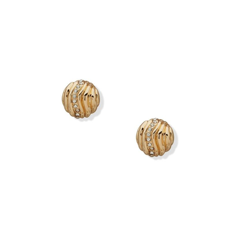 Gift Set Mujer Aros Anne Klein Cocoa Beach Dorado