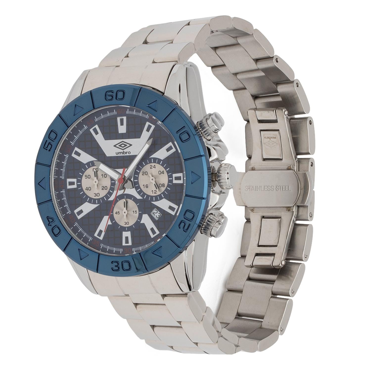 Reloj Umbro Plus UMBP-2900-1 Plateado Hombre