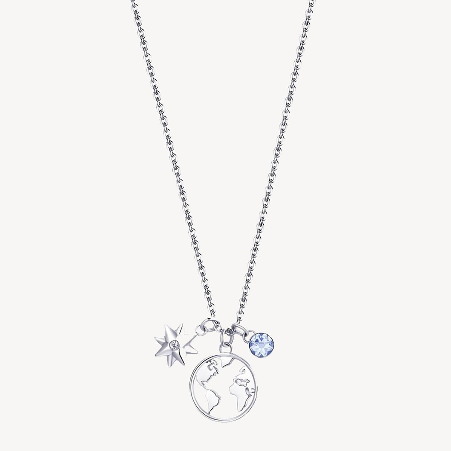 Collar Brosway BHKN057 Plateado Mujer