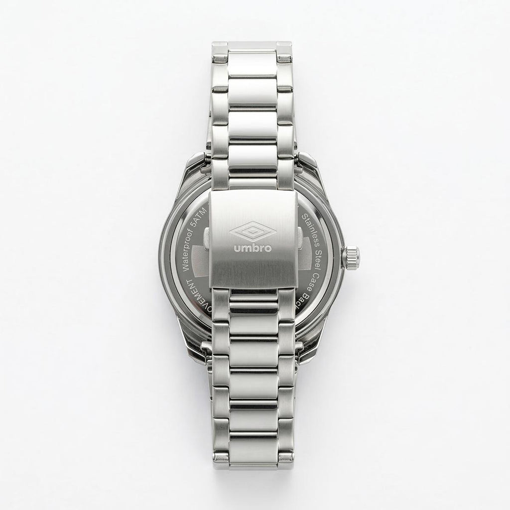 Reloj Análogo Hombre Umbro Plus Plateado UMBP-1500-153