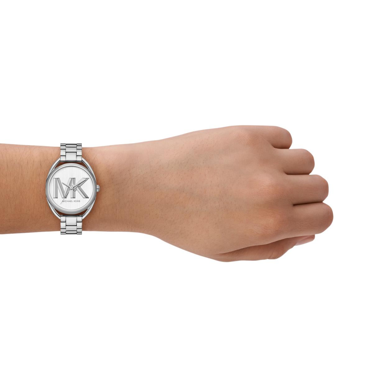 Reloj Hombre Plateado Michael Kors MK7678