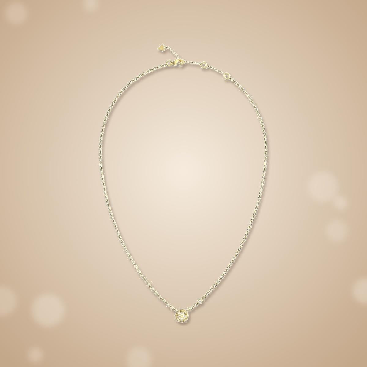 Collar Spinning Bloom Mujer Guess Dorado