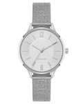 Reloj Análogo Mujer Nine West Plateado NW-3305SVSV
