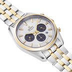 Reloj  Cronógrafo  Hombre Orient Plateado RA-TX0302S