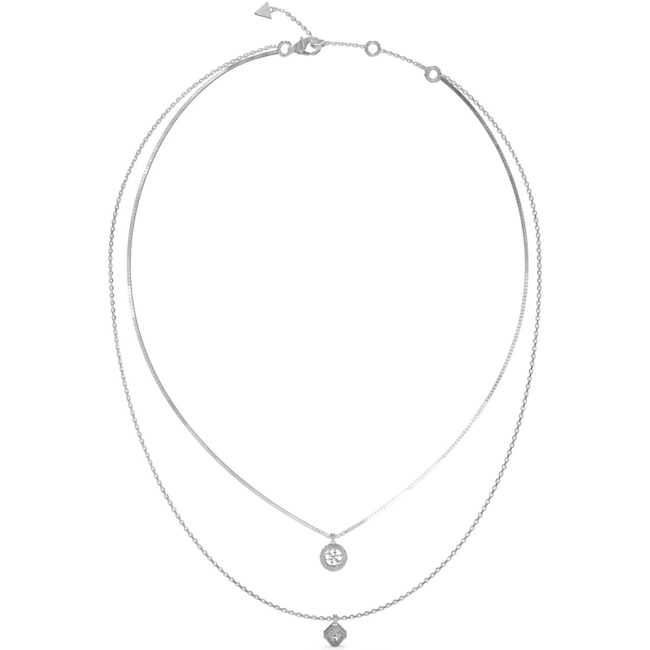 Collar Guess Plateado JUBN04159JWRHT-U