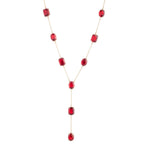 Collar Lauren Ralph Lauren Dorado Rojo 14N00544